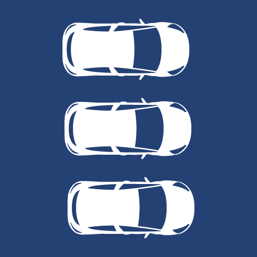 Le stationnement en bataille