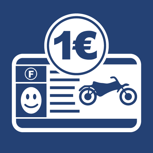 La nouveauté du permis moto et permis à 1 euro